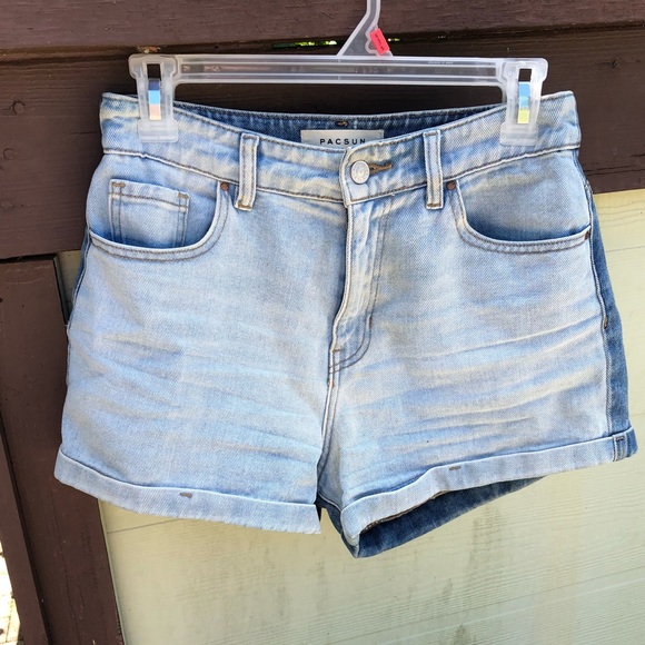 pacsun two tone shorts